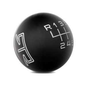 RTR Black Shift Knob - Gray Engraving (11-14 GT, V6)