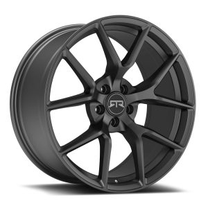 RTR Tech 5 Satin Charcoal Wheel; Rear Only; 20x10.5; 5x4.50; 45mm Offset (05-22 All)