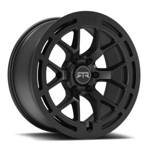 RTR Tech 6 Satin Black Wheel; 18x9; 6x135; 18mm Offset (15-22 F-150)