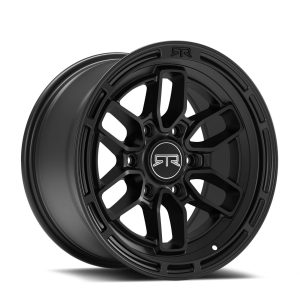 RTR EVO 6 Satin Black Wheel; 18x9; 6x135; 18mm (15-22 F150)